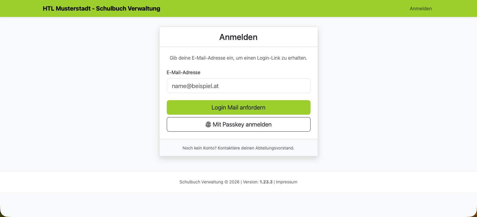 Login Page